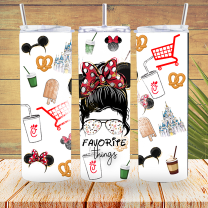 Ready to Use - Tumbler Wraps - Vinyl or Sublimation - My favorite things - TW100965