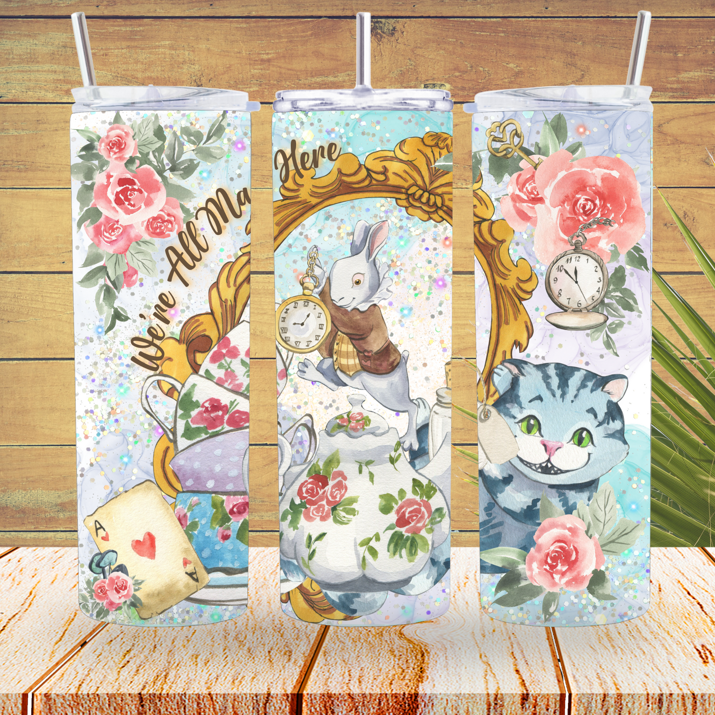 Ready to Use - Tumbler Wraps - Vinyl or Sublimation - All Mad - TW100919