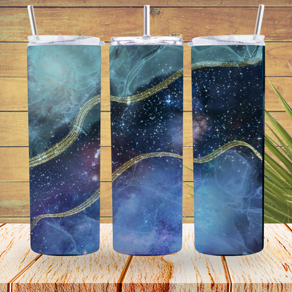 Ready to Use - Tumbler Wraps - Vinyl or Sublimation - Marble - TW100975