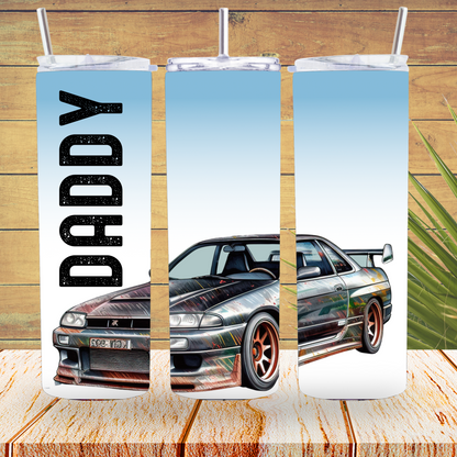 Ready to Use - Tumbler Wraps - Vinyl or Sublimation - Daddy - TW100768