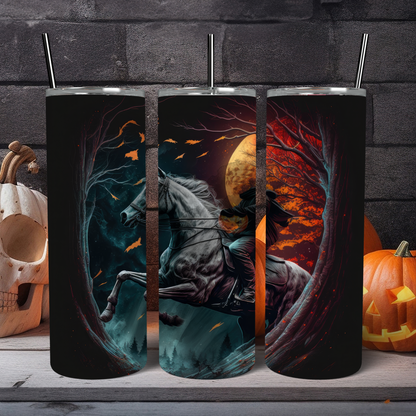 Ready to Use - Tumbler Wraps - Vinyl or Sublimation - Halloween - TW100843