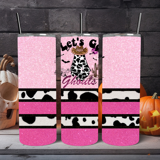 Ready to Use - Tumbler Wraps - Vinyl or Sublimation - Halloween - TW100837