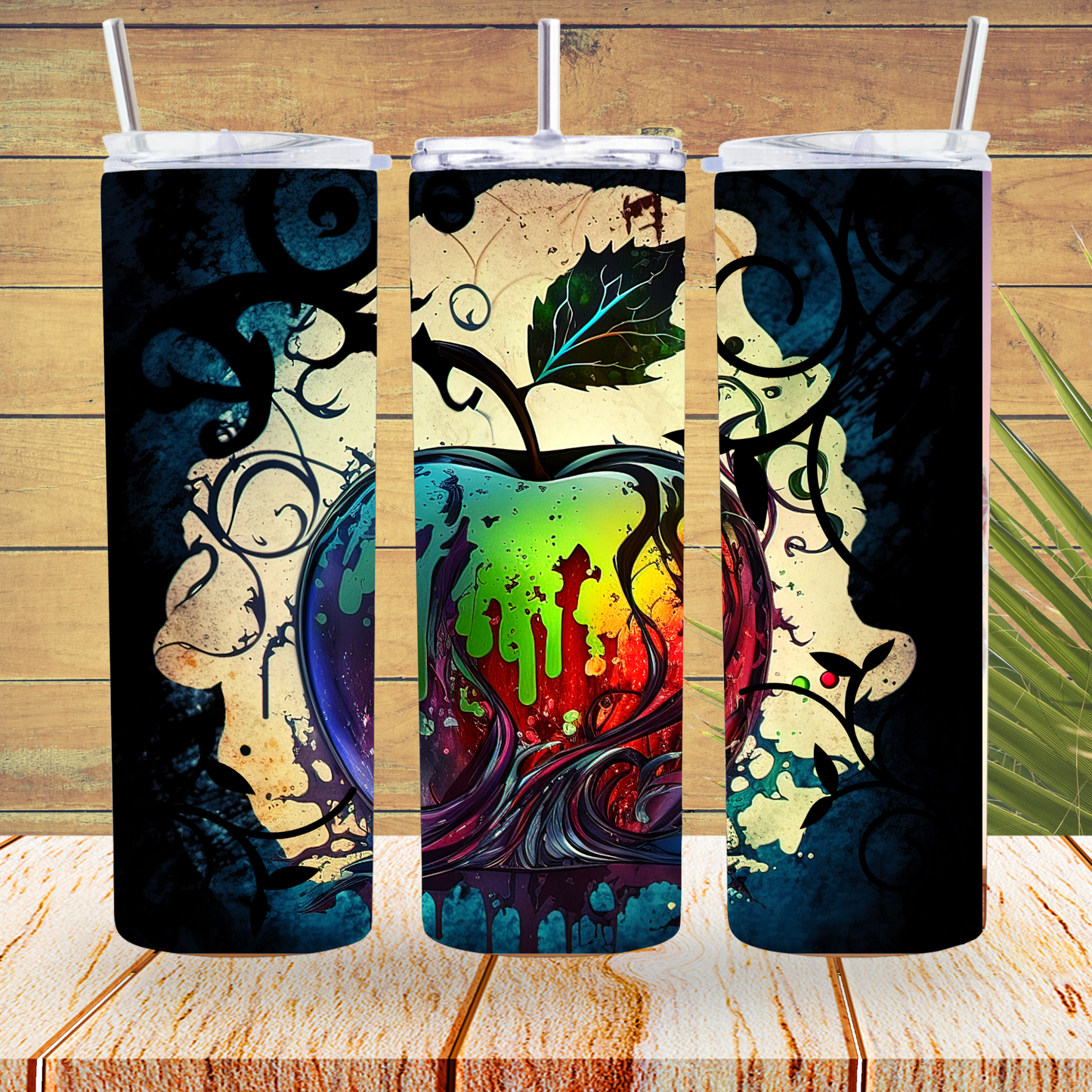 Ready to Use - Tumbler Wraps - Vinyl or Sublimation - Mystical - TW100970