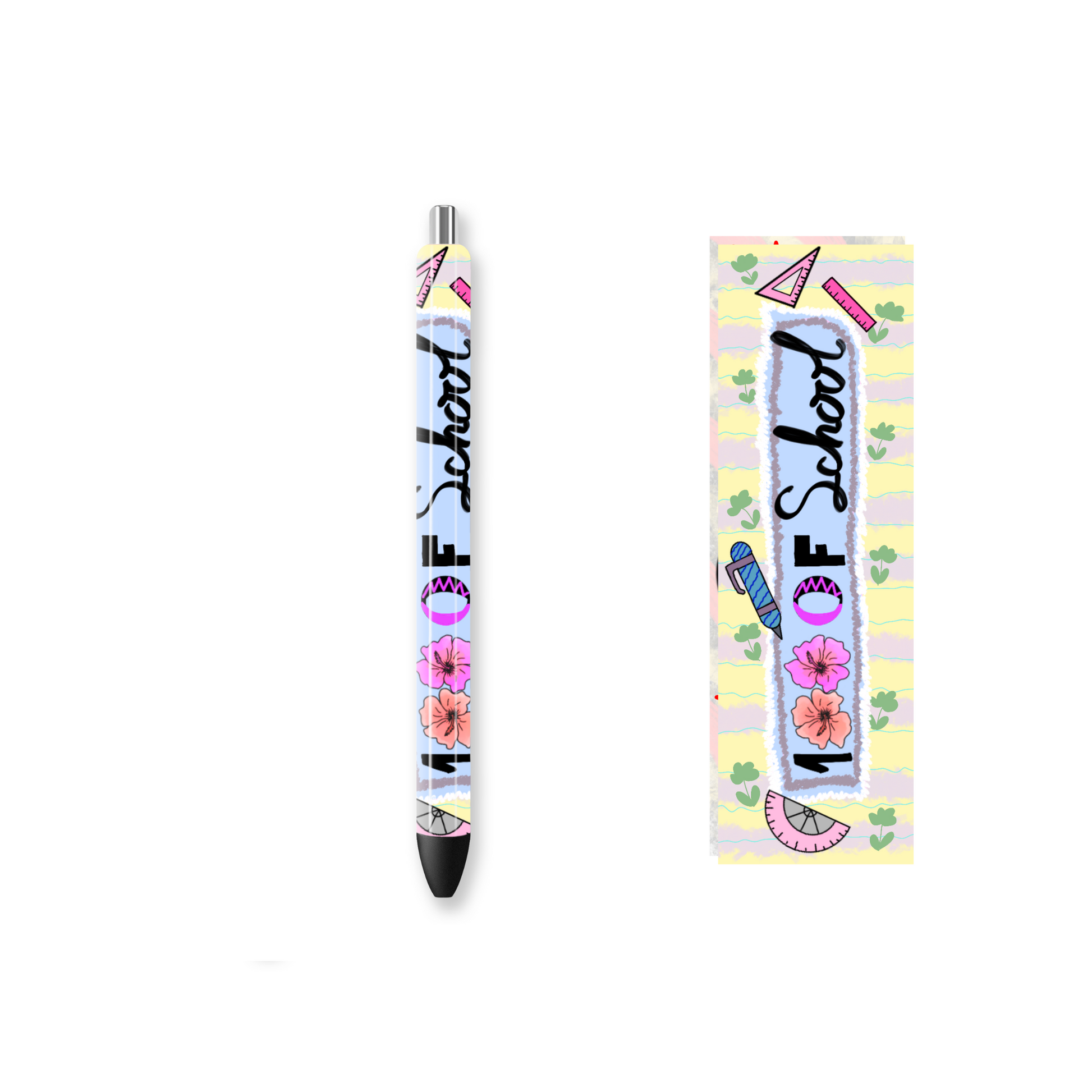 Pen Wrap Vinyl Prints - Teacher - P100036 - Cutey K Blanks