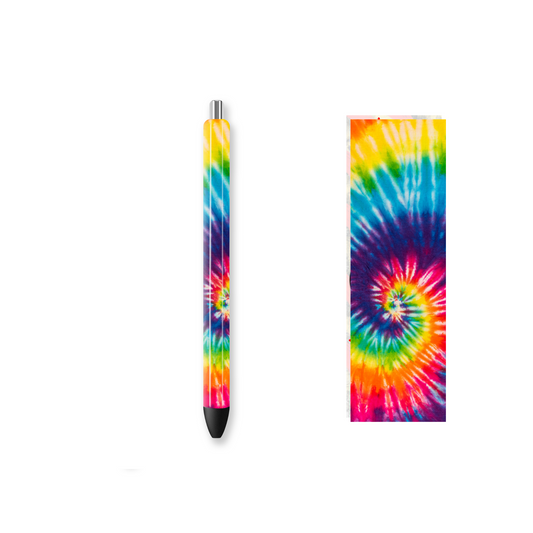 Pen Wrap Vinyl Prints - Tie Dye - P100042 - Cutey K Blanks