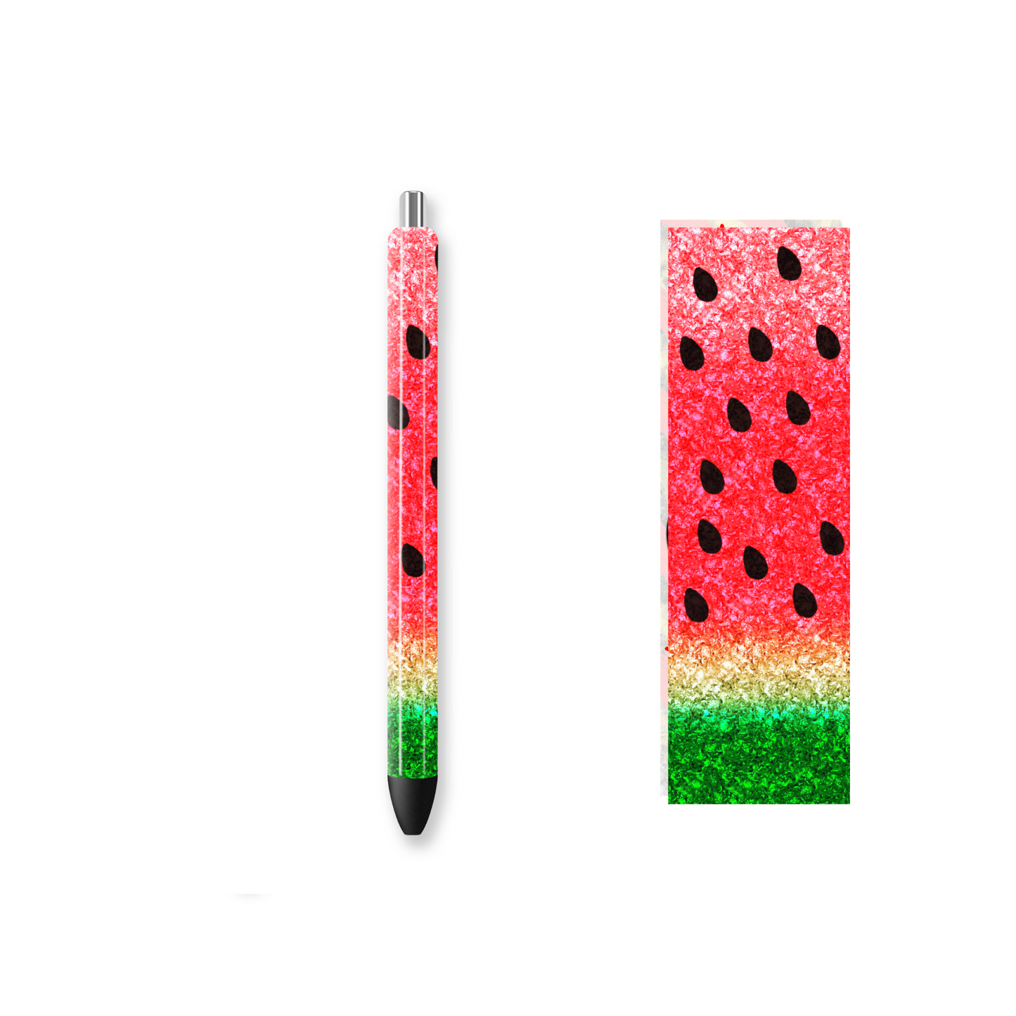 Pen Wrap Vinyl Prints - Watermelon - P100044 - Cutey K Blanks