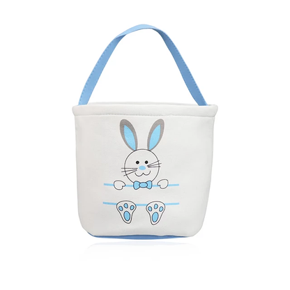 Canvas Bunny Easter Baskets - Cutey K Blanks