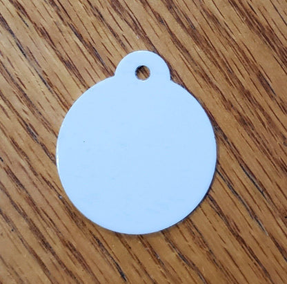 Aluminium Sublimation Dog Tag - Cutey K Blanks