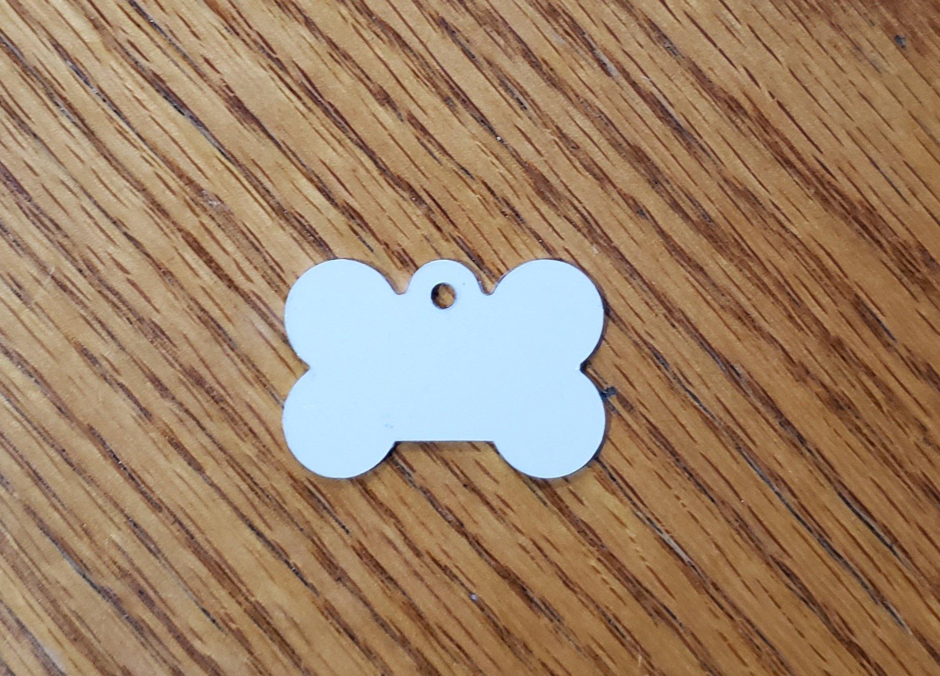 Aluminium Sublimation Dog Tag - Cutey K Blanks