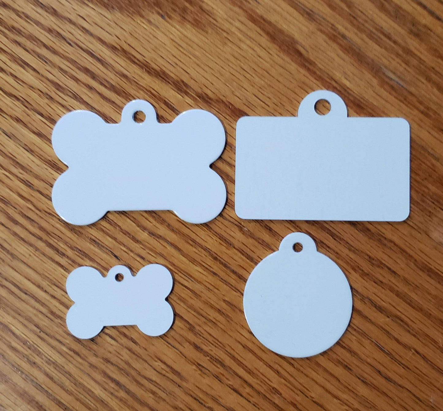 Aluminium Sublimation Dog Tag - Cutey K Blanks