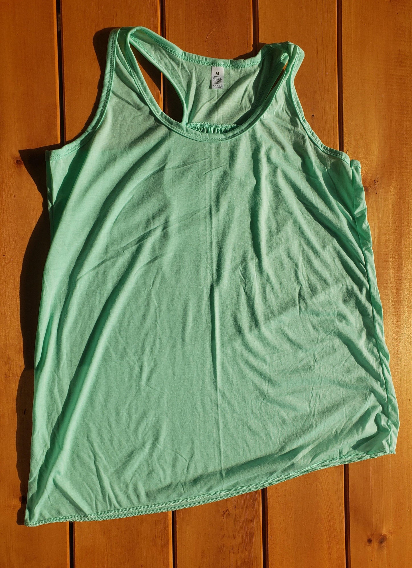 Adults Tank Tops - 100% Polyester (Sublimation or HTV) - Cutey K Blanks