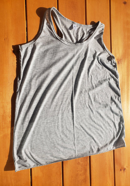 Adults Tank Tops - 100% Polyester (Sublimation or HTV) - Cutey K Blanks