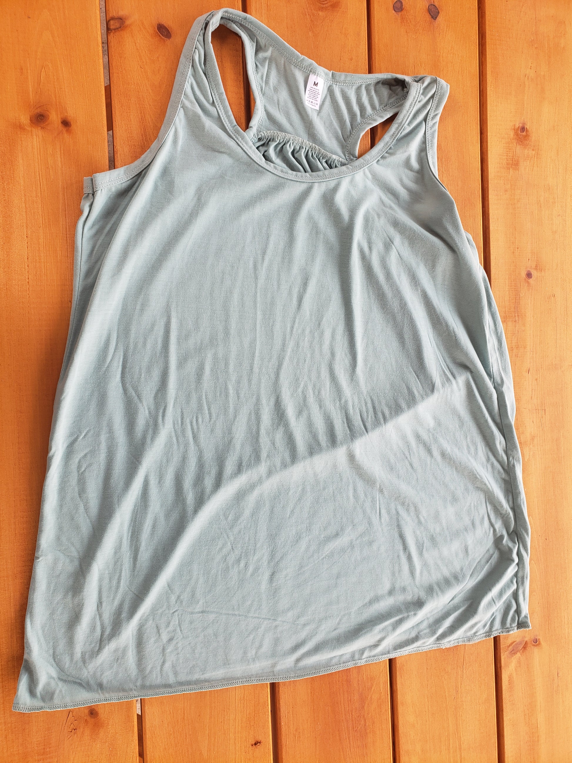 Adults Tank Tops - 100% Polyester (Sublimation or HTV) - Cutey K Blanks