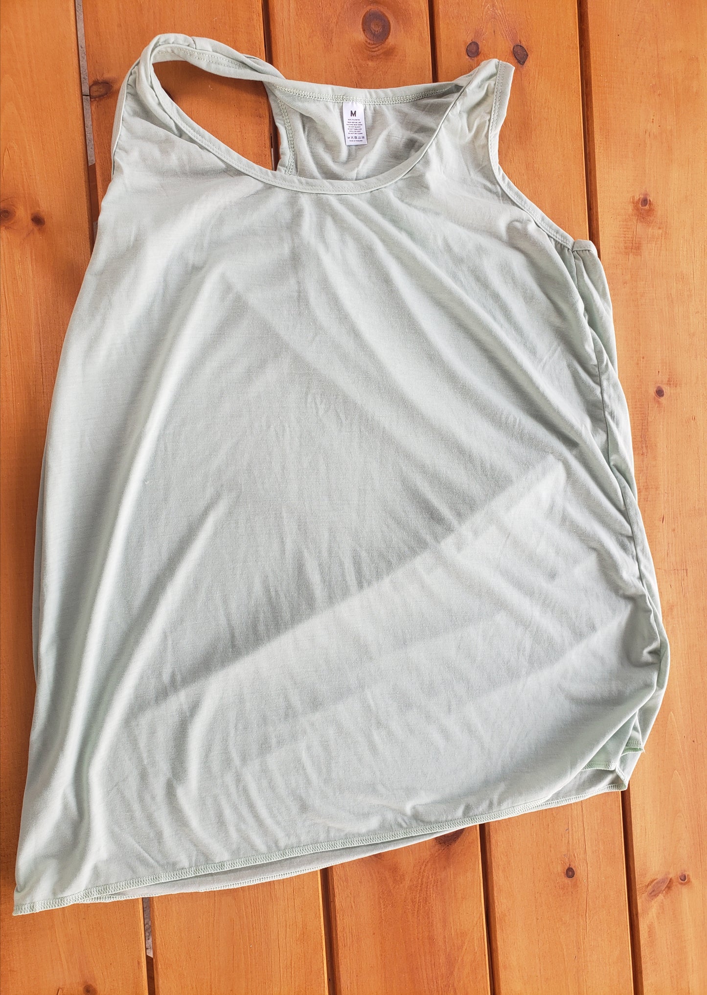 Adults Tank Tops - 100% Polyester (Sublimation or HTV) - Cutey K Blanks