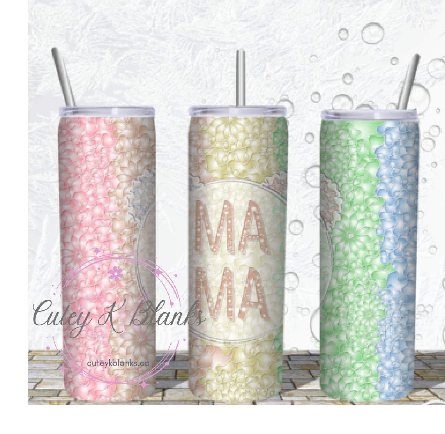 Tumbler Wraps  - Mom - TW100033 - Cutey K Blanks