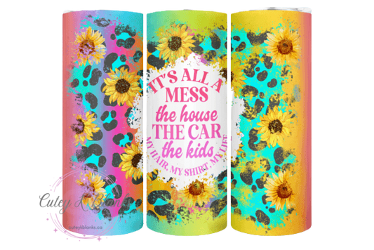 Tumbler Wraps  - Funny Mom - TW100017 - Cutey K Blanks