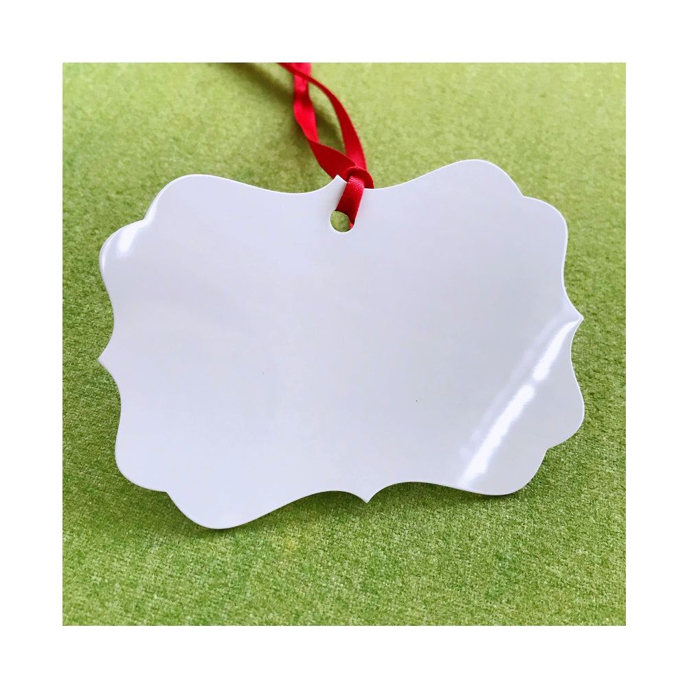 Benelux Aluminium Sublimation Christmas Ornament - Cutey K Blanks