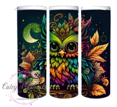 Tumbler Wraps - Fantasy Owl- TW100003 - Cutey K Blanks