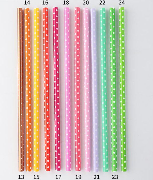 Hard PP Reusable Plastic Straws - Cutey K Blanks