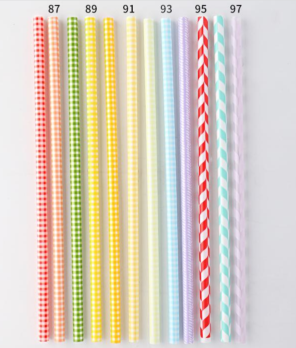 Hard PP Reusable Plastic Straws - Cutey K Blanks