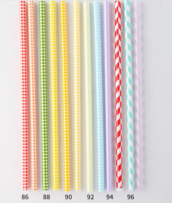 Hard PP Reusable Plastic Straws - Cutey K Blanks