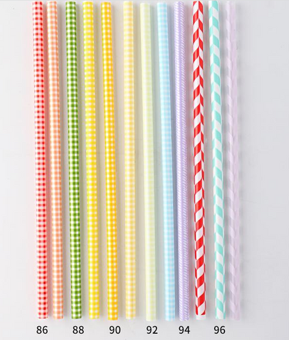 Hard PP Reusable Plastic Straws - Cutey K Blanks