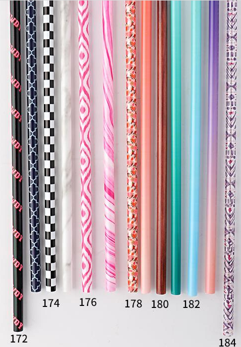 Hard PP Reusable Plastic Straws - Cutey K Blanks